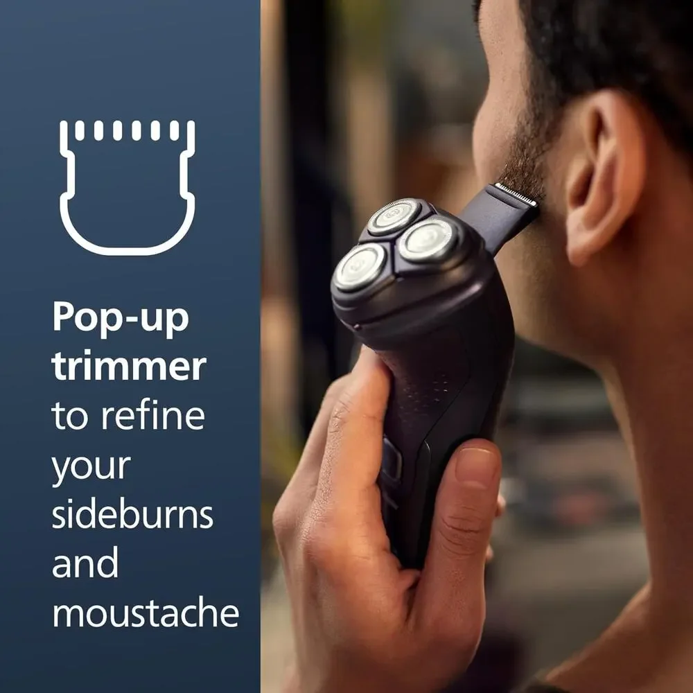 New Philips Norelco Shaver 2400 Series, Wet and Dry Electric Shaver, Pop-up Trim